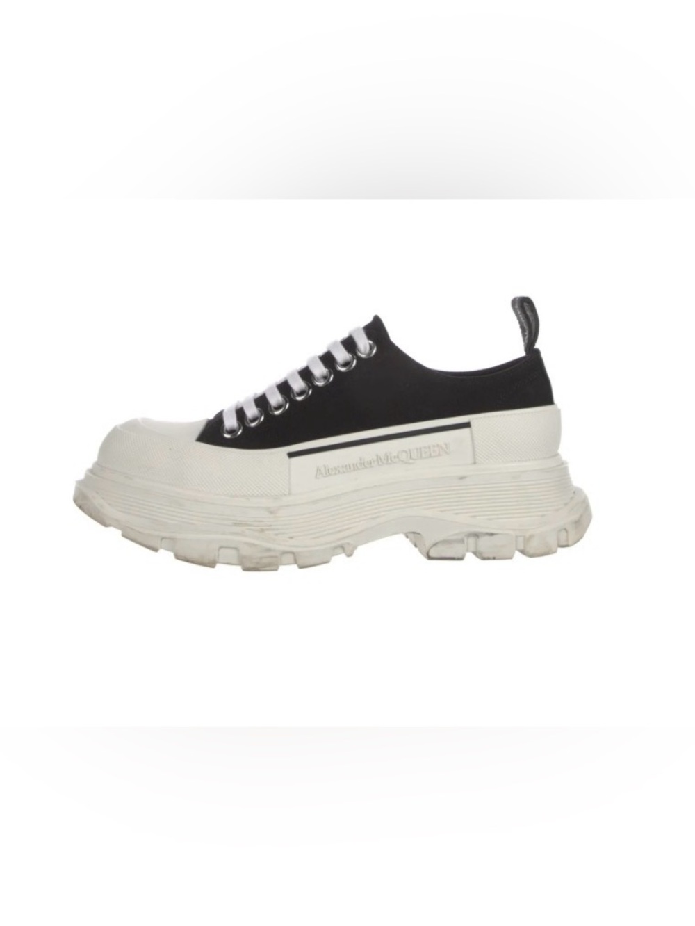 Alexander McQueen Tread Slick Low Top Sneakers size 42